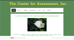 Desktop Screenshot of centerforassessments.com